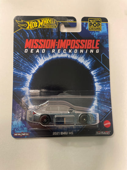Hot Wheels 1/64 Pop Culture Mission: Impossible Dead Reckoning 2021 BMW M5 Grey