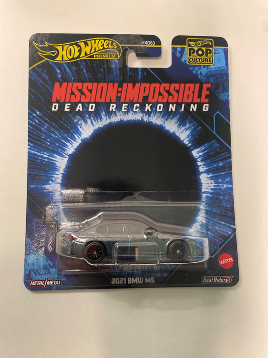 Hot Wheels 1/64 Pop Culture Mission: Impossible Dead Reckoning 2021 BMW M5 Grey