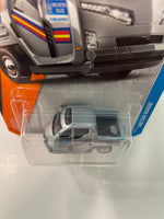 Matchbox 1/64 Meter Made Police Silver - Damaged Card