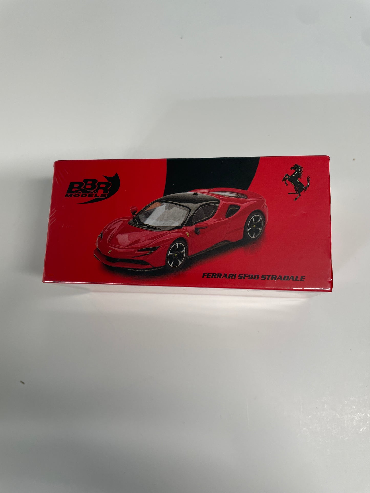 BBR Models 1/64 Ferrari SF90 Stradale Rosso Corsa Red - BBRFER64030
