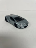 *Loose* Hot Wheels 1/64 Premium Car Culture 2 Pack Lamborghini Aventador Coupé Silver