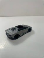 *Loose* Hot Wheels 1/64 Premium Car Culture Team Transport Lamborghini Reventon Roadster Silver