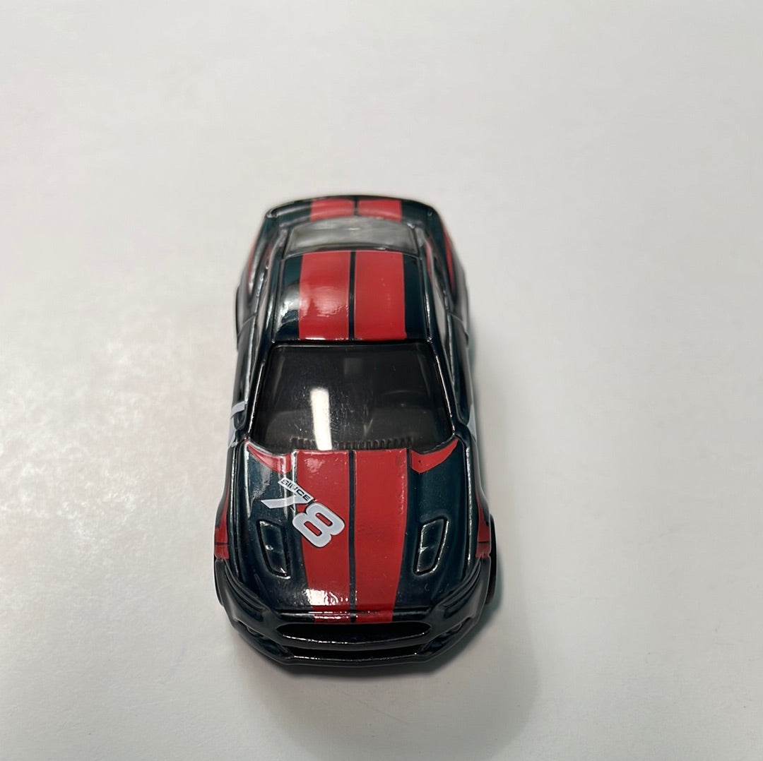 *Loose* Hot Wheels Super Treasure Hunt 2015 Ford Mustang GT Black & Red