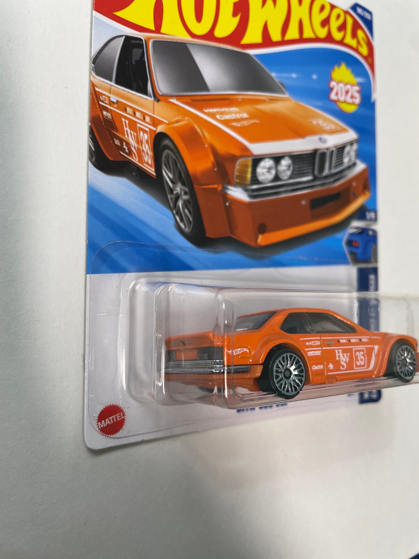 Hot Wheels 1/64 BMW 635 CSI Orange