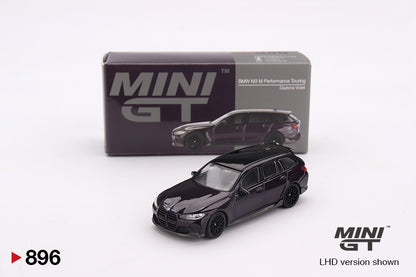 Mini GT 1/64 BMW M3 M Performance Touring Daytona Violet - MGT00896