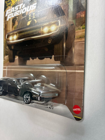 *Chase* Hot Wheels 1/64 Fast & Furious 2026 Mix Q 1970 Dodge Charger R/T Black - JHW74