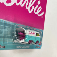 Hot Wheels 1/64 Pop Culture Barbie Kool Kombi White & Blue