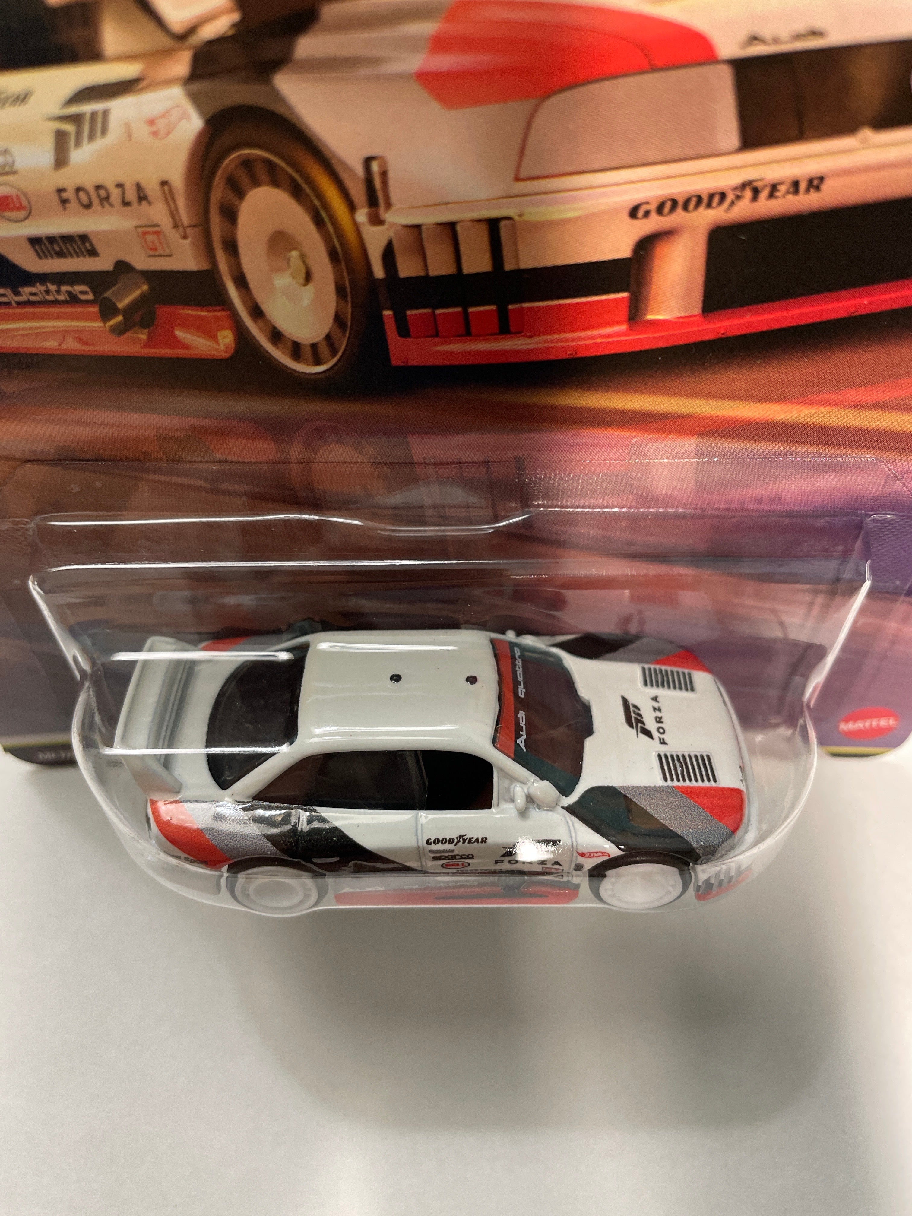 Hot Wheels 1/64 Pop Culture Forza Audi 90 Quattro White - JHX05