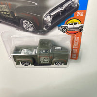 Hot Wheels 1/64 Custom ‘56 Ford Truck Green