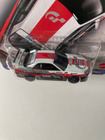 Hot Wheels 1/64 Pop Culture Gran Turismo 7 Nissan Skyline GT-R (BNR34) White & Black