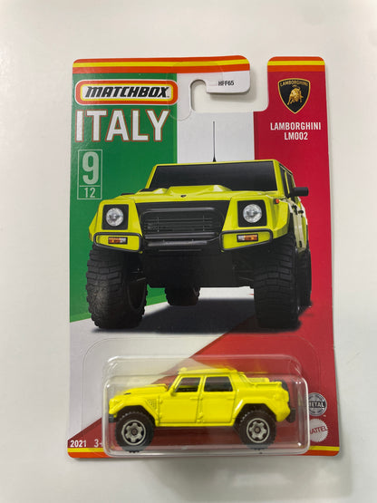 Matchbox 1/64 Lamborghini LM002 Yellow