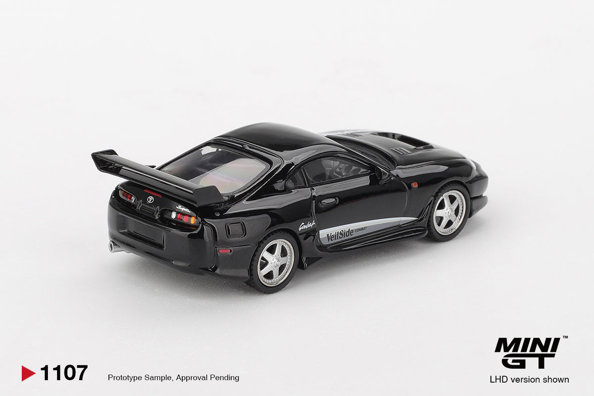 Mini GT 1/64 Toyota Supra VeilSide Combat V-II Black - MGT01107