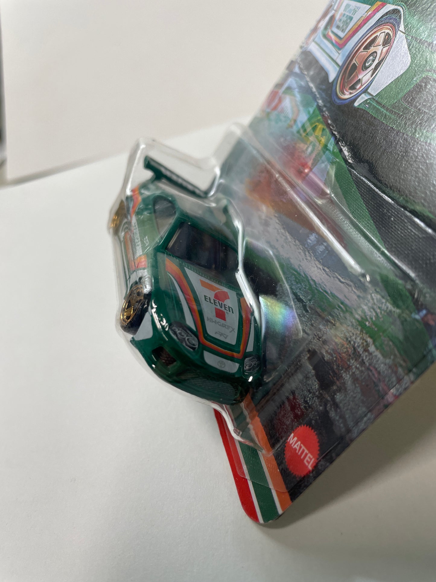 Hot Wheels 1/64 Silver Series 7-Eleven Toyota Supra Green - JGF54