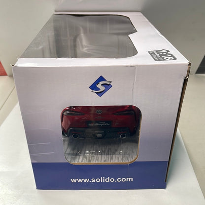 1/18 Solido TOYOTA GR SUPRA STREETFIGHTER – PROMINANCE RED – 2023