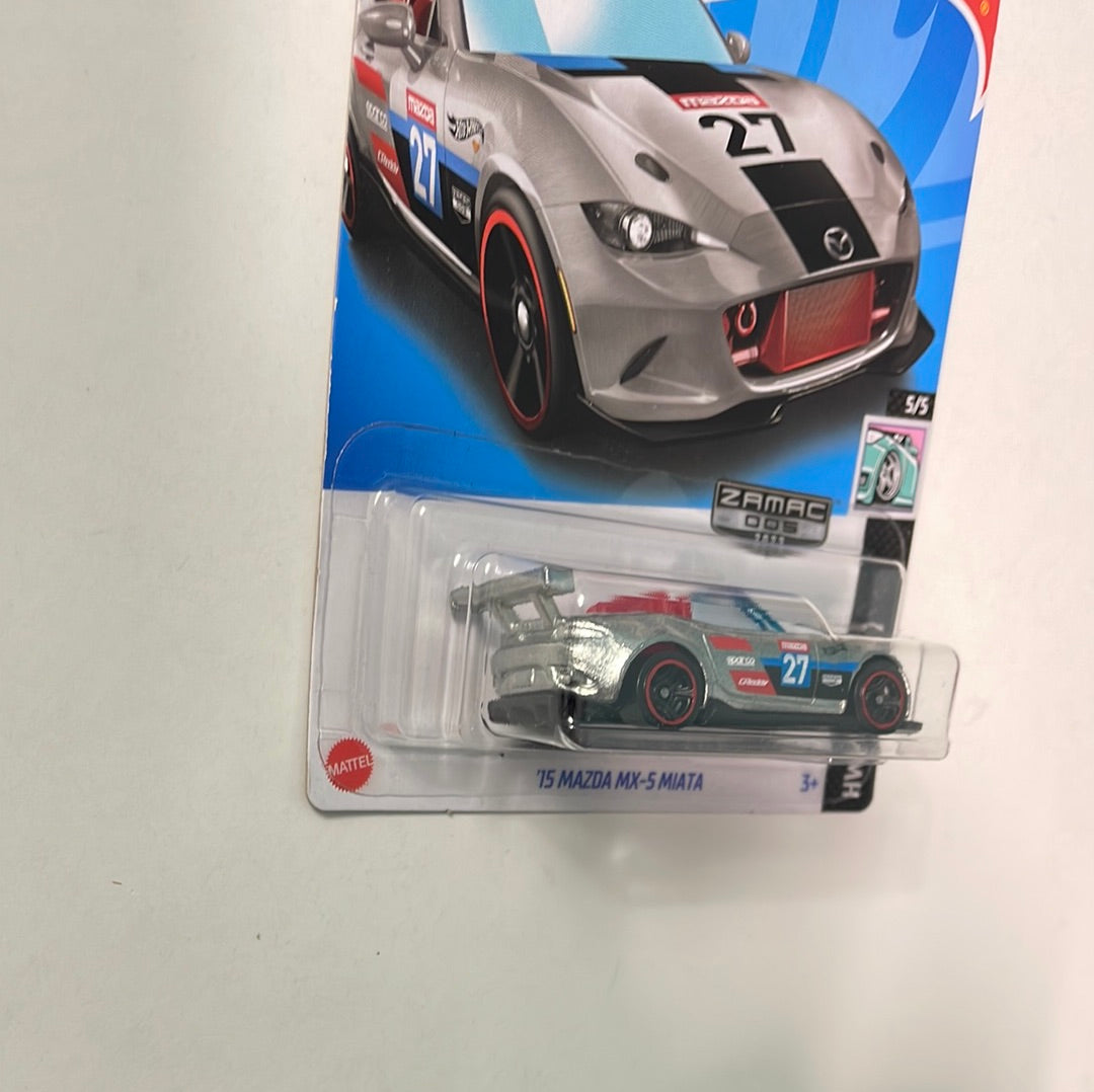 Hot Wheels 1/64 Zamac ‘15 Mazda MX-5 Miata