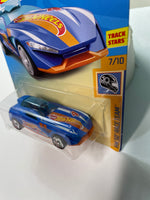 Hot Wheels 1/64 Fast Master Blue - Damaged Card