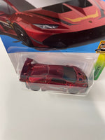 Hot Wheels 1/64 Super Treasure Hunt Lamborghini Huracan LP 620-2 Super Trofeo Red