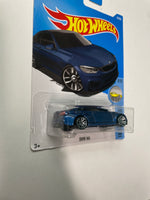 Hot Wheels 1/64 BMW M4 Blue - Damaged Card