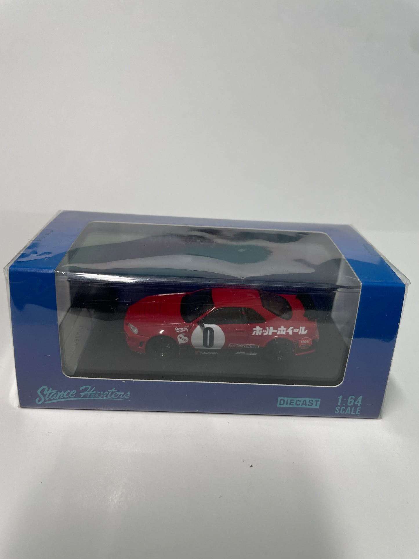 Stance Hunters 1/64 Nissan Skyline GTR (BNR34) Red Need for Speed