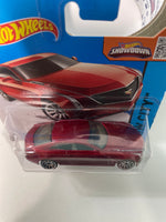 Hot Wheels 1/64 Cadillac Elmiraj Red - Damaged Card