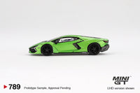 Mini GT 1/64 Lamborghini Revuelto Verde Selvans Green