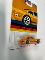 Hot Wheels 1/64 Porsche Series 1971 Porsche 911 Orange