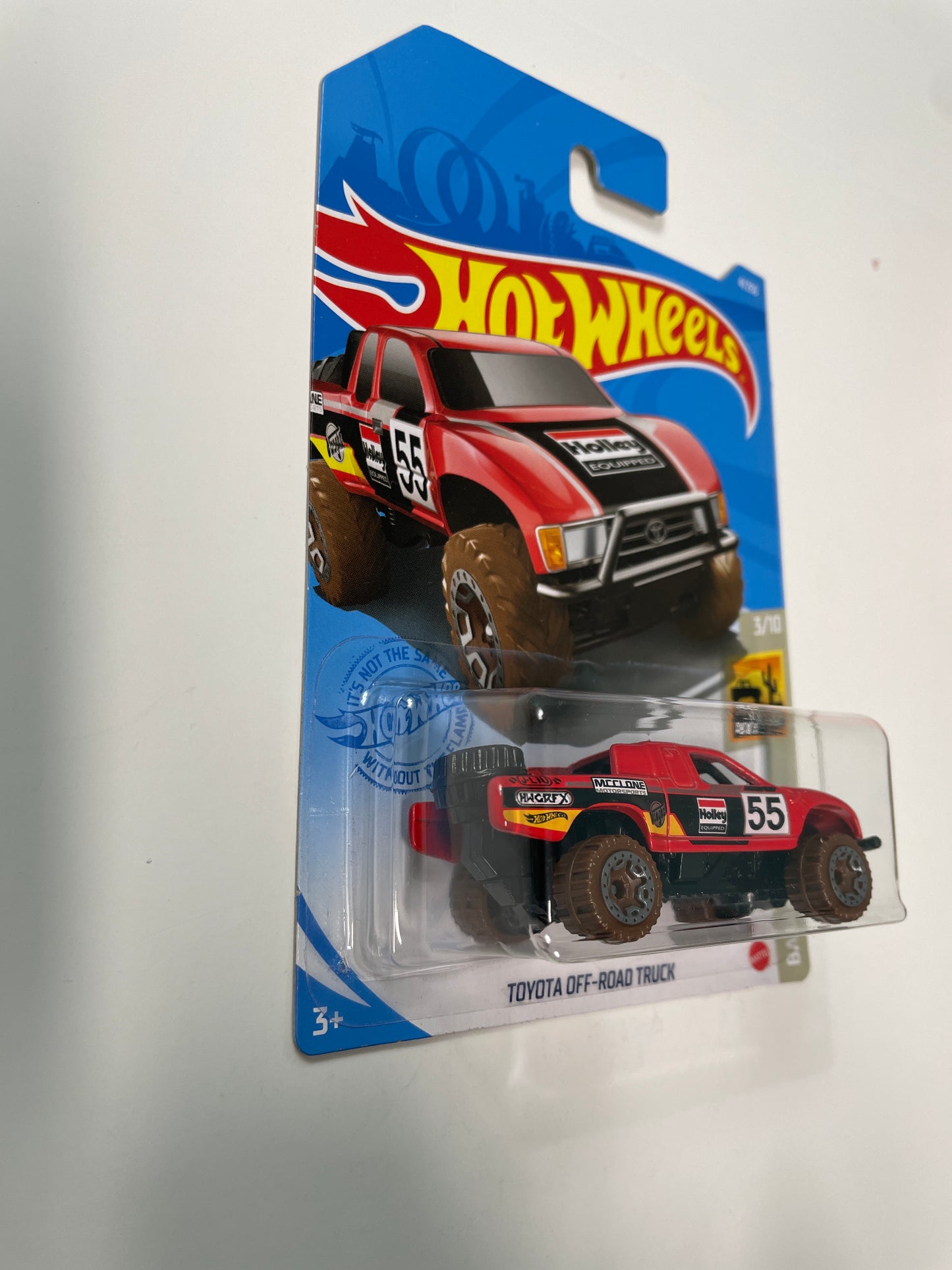 Hot Wheels 1/64 Toyota Off-Road Truck Red
