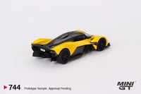 Mini GT 1/64 Aston Martin Valkyrie Sunburst Yellow