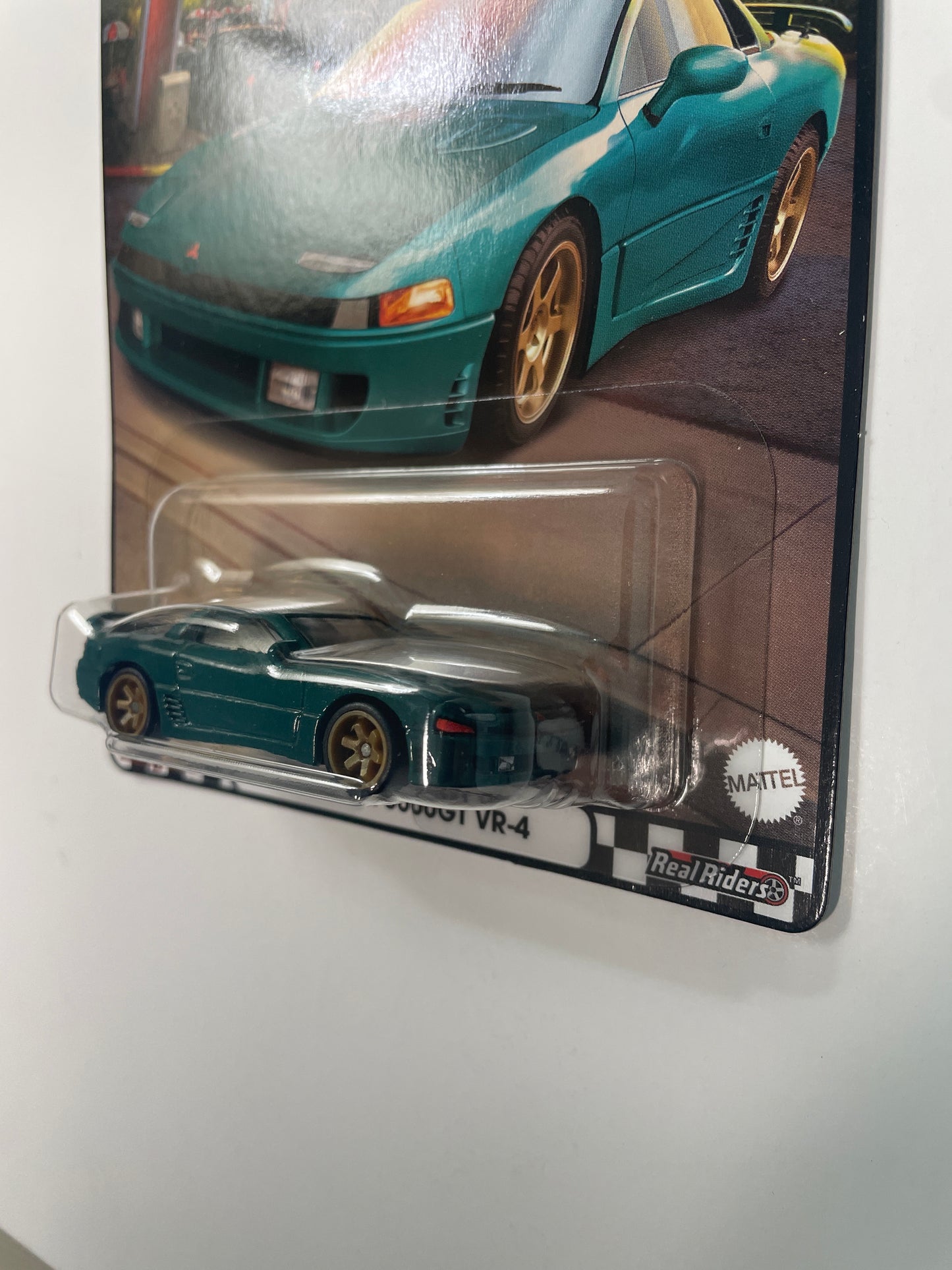 Hot Wheels 1/64 Boulevard Mix V Mitsubishi 3000GT VR-4 Green - HRT68