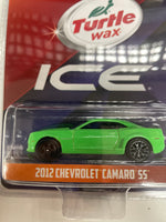 Greenlight 1/64 Hobby Exclusive Turtle Wax 2012 Chevrolet Camaro SS Green - Error (Read description)