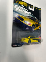 Hot Wheels 1/64 Fast & Furious Mix M Toyota Chaser JZX 100 Yellow - Damaged Box