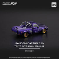 Pop Race 1/64 Datsun 620 Tokyo Auto Salon 2025 Purple