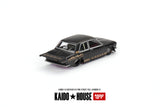 Mini GT x Kaido house 1/64 Datsun 510 Pro Street Full Carbon V1 Black