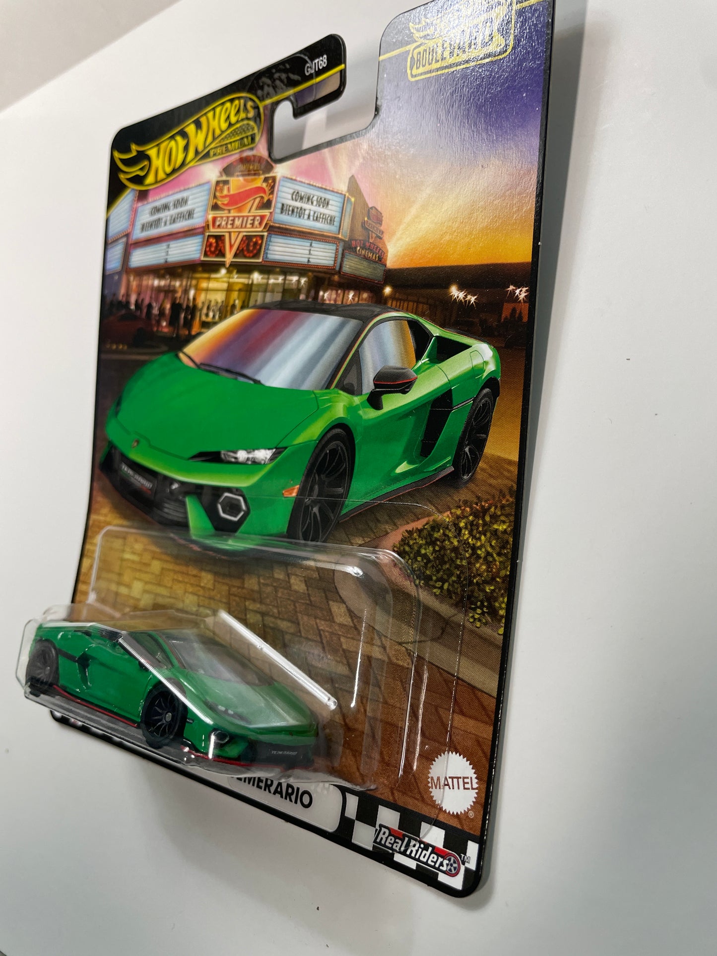 Hot Wheels 1/64 Lamborghini Temerario Green - JBL09
