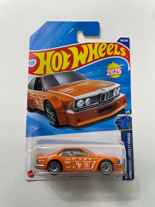 Hot Wheels 1/64 BMW 635 CSI Orange - Damaged Box