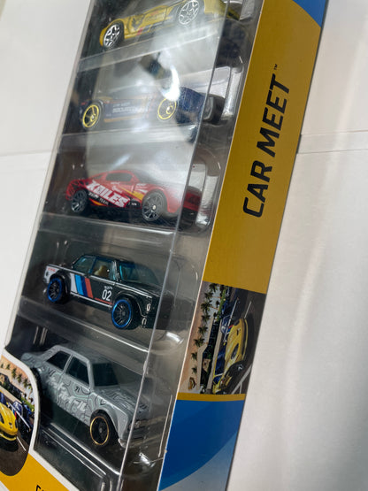 Hot Wheels 1/64 5 Pack Car Meet - Damaged Box