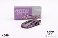 Mini GT 1/64 Lamborghini Sián FKP 37 Matte Viola SE30