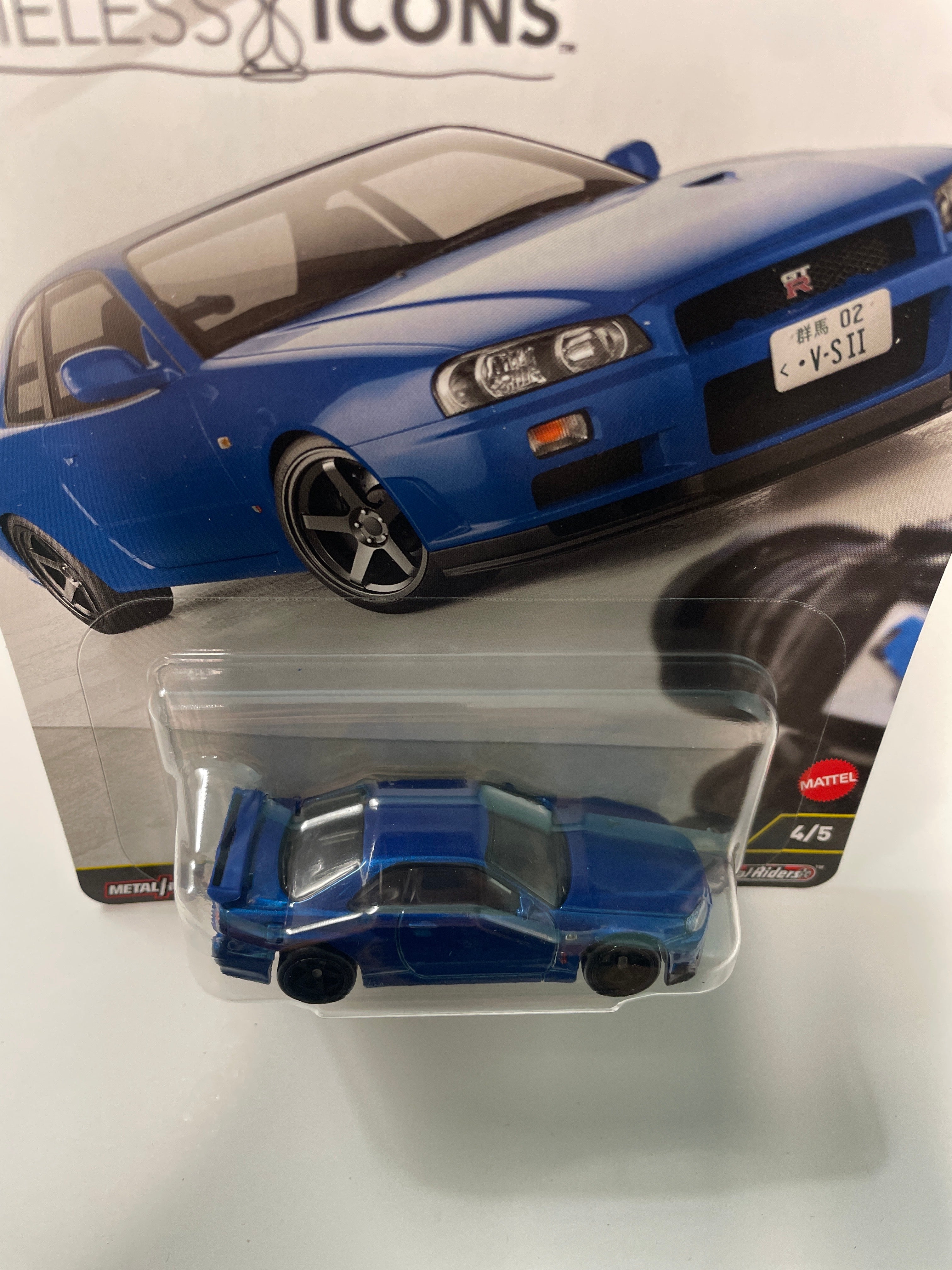 Hot Wheels 1/64 Car Culture Timeless Icons Nissan Skyline GT-R V