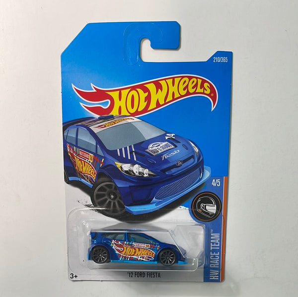 Hot Wheels 1/64 ‘12 Ford Fiesta Blue