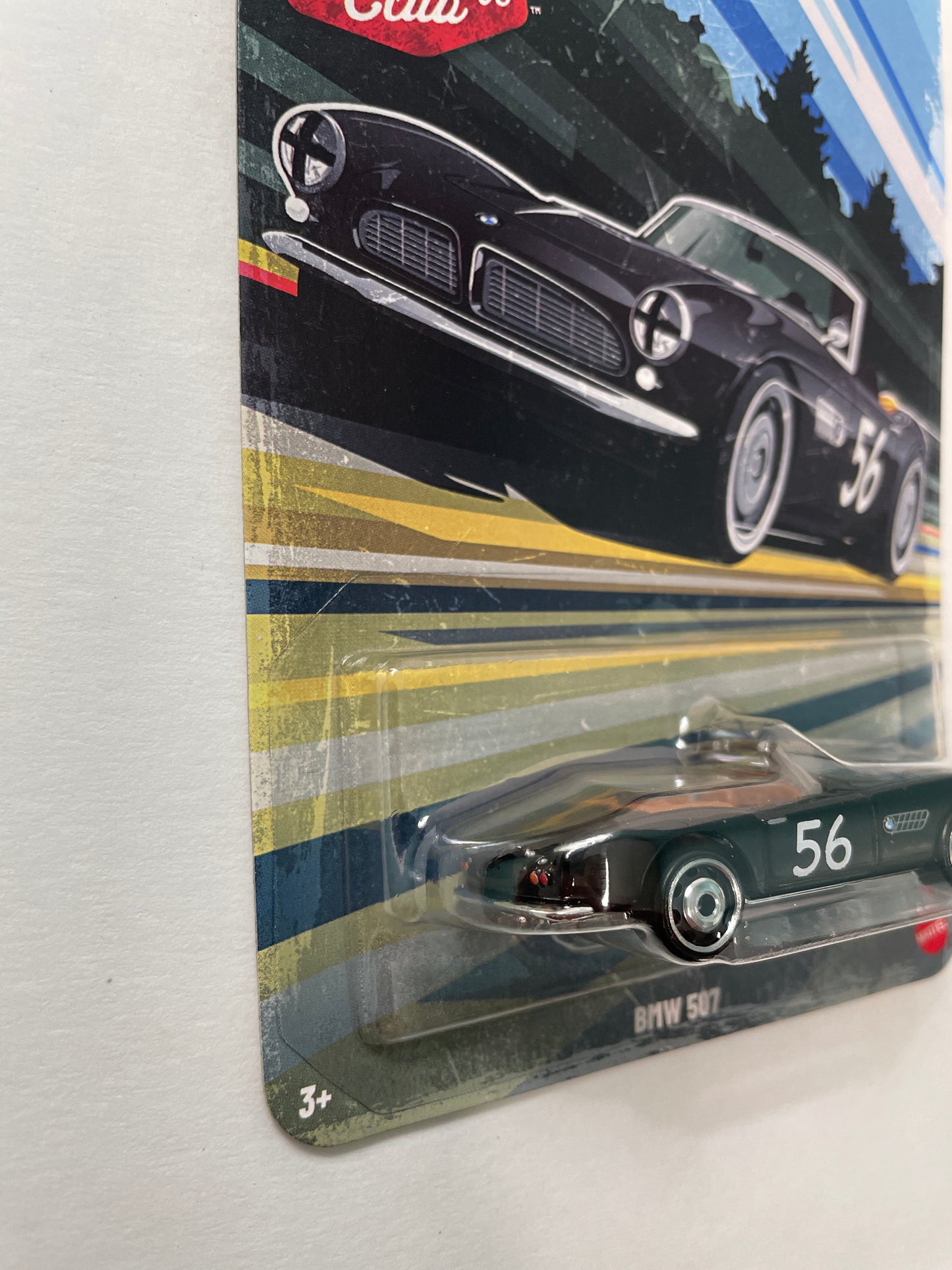 Hot Wheels 1/64 Silver Series Vintage Club 1968 BMW 507 Black - JKY26