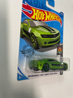 Hot Wheels 1/64 Treasure Hunt 2013 Chevy Camaro Special Edition Green