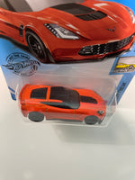 Hot Wheels 1/64 Corvette C7 Z06 Orange