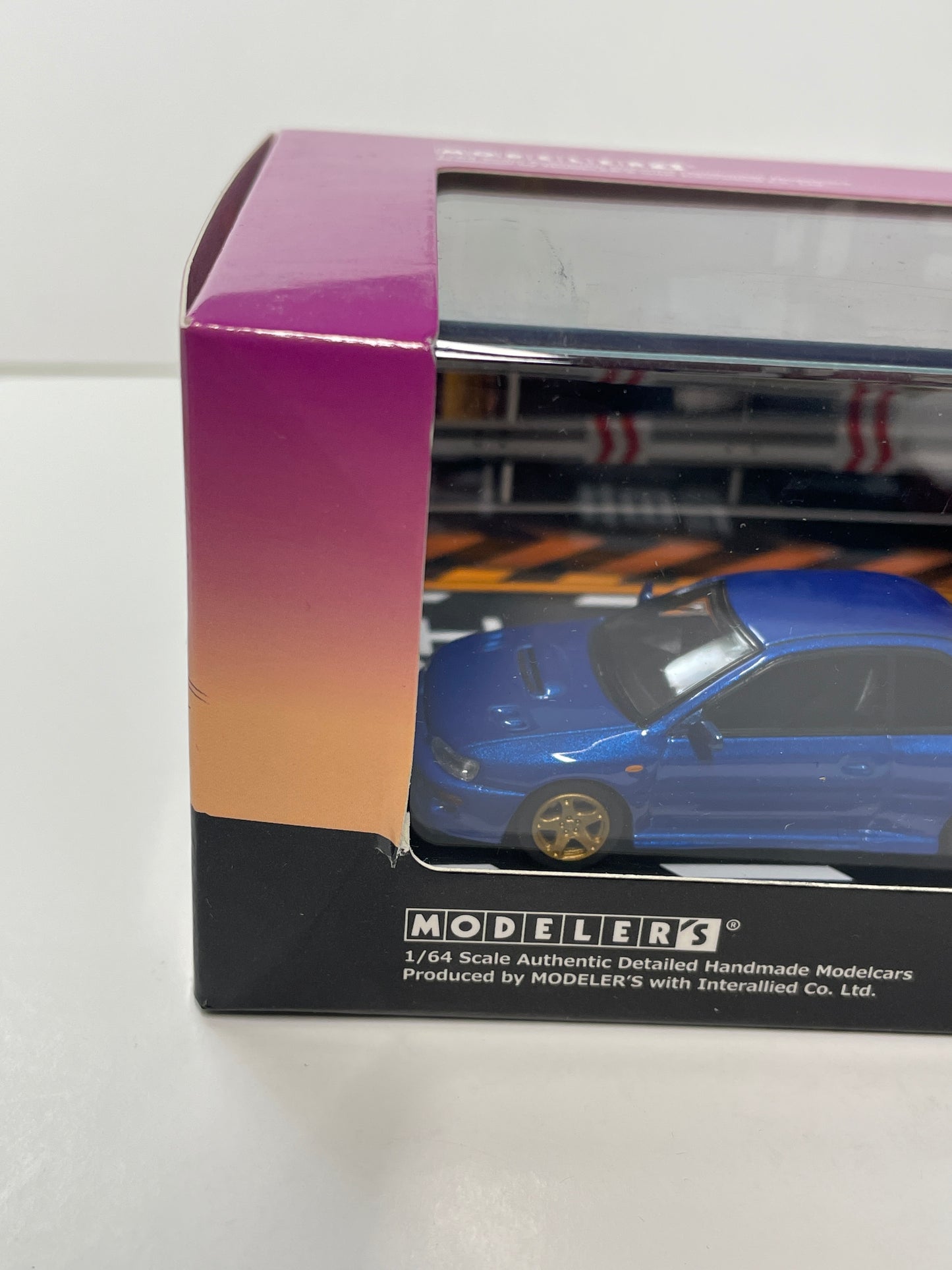 Modeler's 1/64 Initial D Set Vol.22 Takumi Fujiwara Toyota Trueno (AE86) & Bunta Fujiwara Subaru Impreza (GC8) - MD64222 - Damaged Box