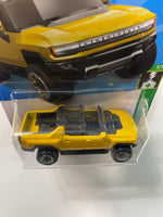 Hot Wheels 1/64 GMC Hummer EV Yellow