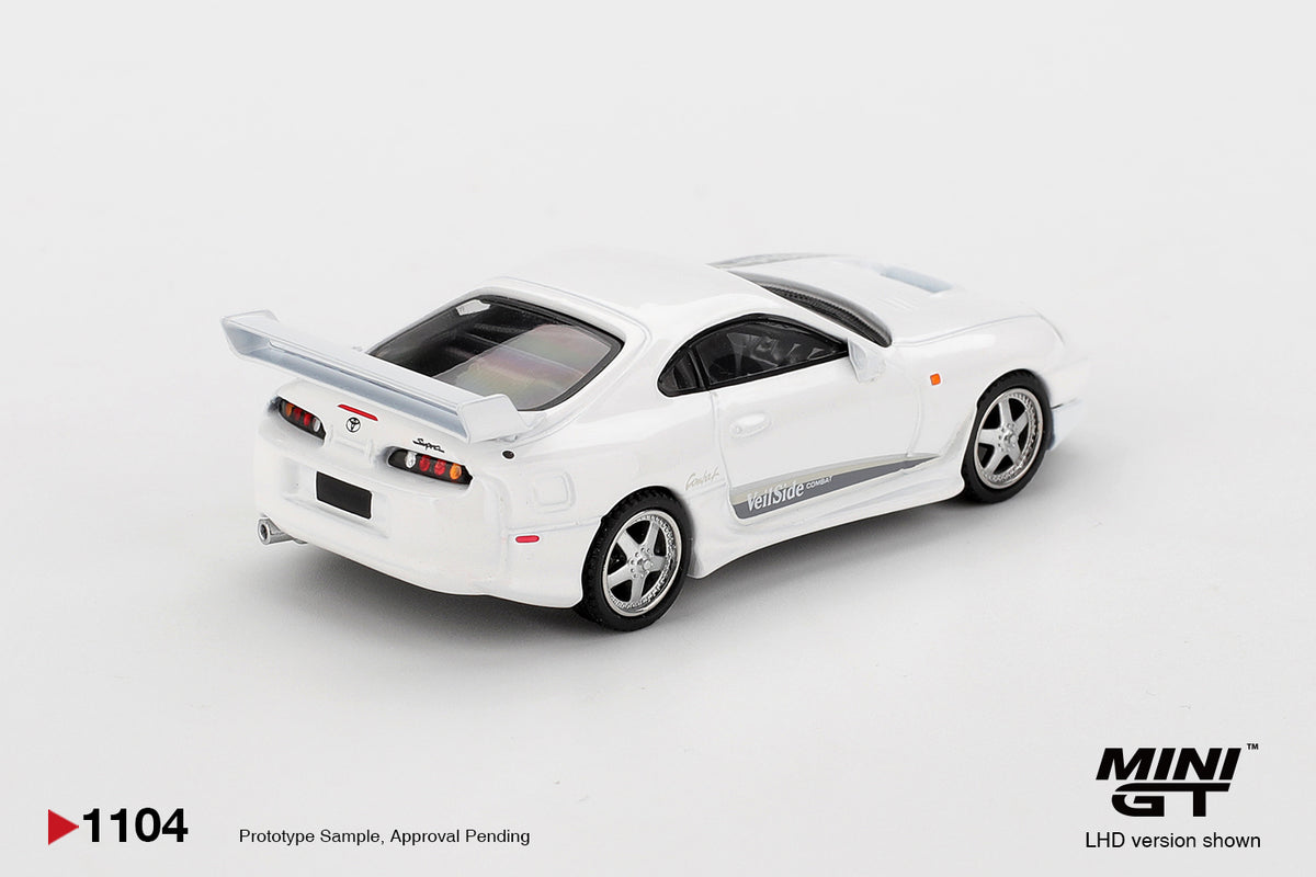 Mini GT 1/64 Toyota Supra VeilSide Combat V-I White - MGT01104