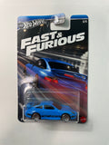 Hot Wheels 1/64 Fast and Furious Porsche 911 GT3 RS Blue