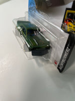 Hot Wheels 1/64 Mazda RX-3 Greddy Green - Damaged Card