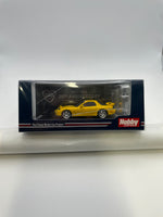 Hobby Japan 1/64 Mazda RX-7 (FD3S) Type RS W/ Engine Display Model Sunburst Yellow - Damaged Box