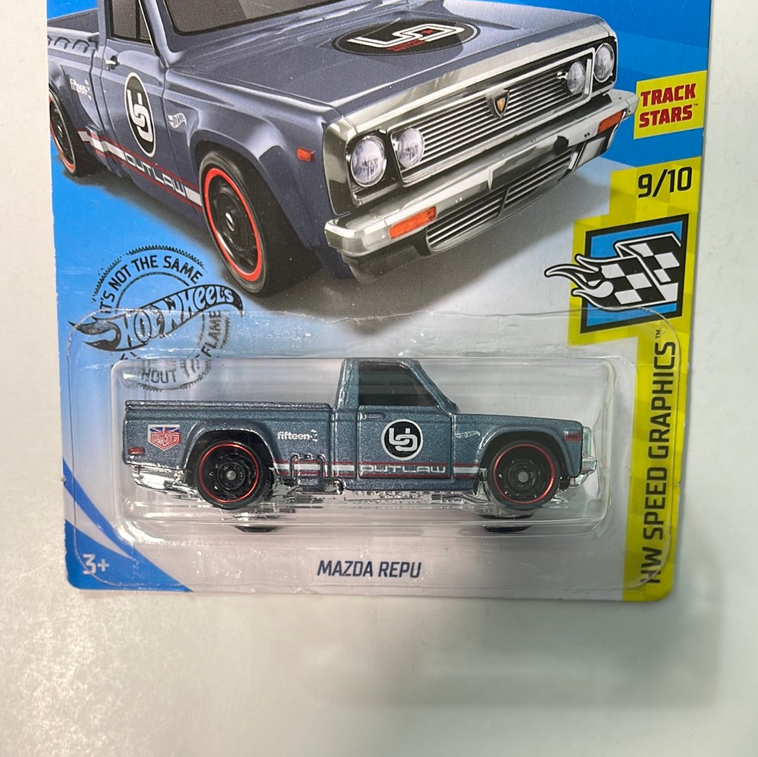 Hot Wheels Mazda Repu Magnus Walker - Damaged Card
