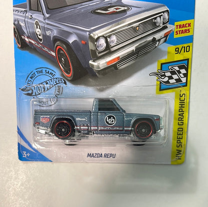 Hot Wheels Mazda Repu Magnus Walker - Damaged Card